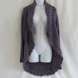 Women's cable knit cardigan